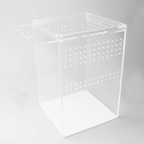NANEEZOO Magnetic Acrylic Reptile Cage 6"x6"x9 - Image 5
