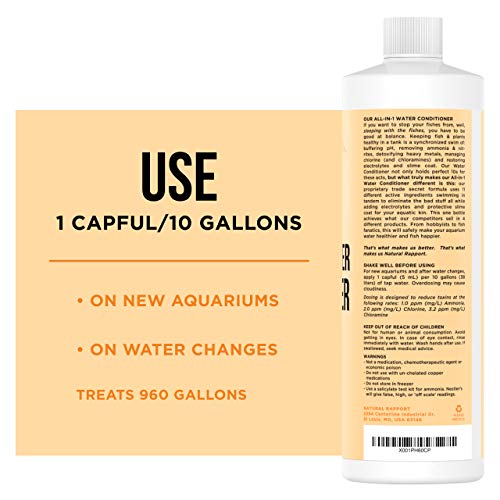 Natural Rapport Aquarium Water Conditioner - Detoxifies & Removes Toxins (16 fl oz.) - Image 3