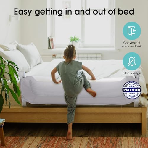 NUTIKAS Baby Bed Rail Guard - 47" Toddler - Image 2