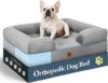 GLADOG Orthopedic Dog Bed With Memory Foam