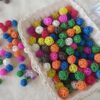 LOIUGENTE Parrot Chew Toys, 30 Pcs Rattan Balls