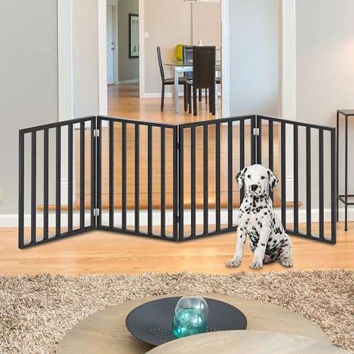 PETMAKER Indoor Pet Gate - 4-Panel Folding Dog Gate - Image 5
