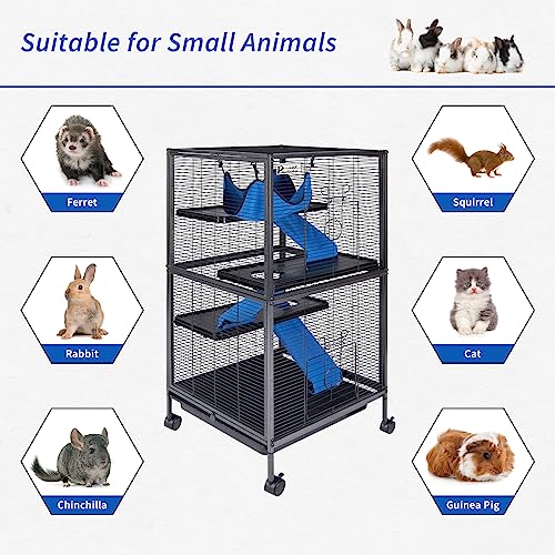 Polar Aurora 4 Tier Steel Small Animal Cage Kit X1Y2Z - Image 5