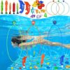 Jasonwell Pool Rings Diving Toys – 26PCS