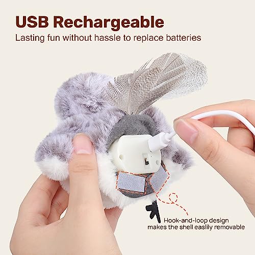 Potaroma Flapping Lifelike Sandpiper Chirp Tweet Toy - Image 5