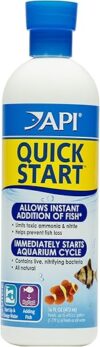 API Quick Start Freshwater Saltwater Aquarium Bacteria 16-Ounce