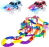 PicassoTiles Race Car Track Set 100 PCs