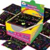 ZMLM Rainbow Scratch Mini Art Notes – 125 Magic