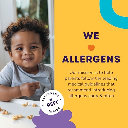 Ready, Set, Food! Early Allergen Introduction Snack Puffs (AC & PB, 2-Pk) - Image 2