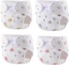 TatuDoll Reborn Baby Dolls Diapers 4-Piece Pack