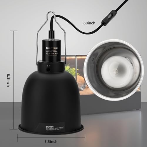 REPTITRIP Reptile Light Fixture 5.5", 100W - Image 3