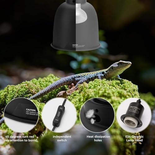 REPTITRIP Reptile Light Fixture 5.5", 100W - Image 2