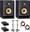 KRK ROKIT 5 G4 Studio Monitor Bundle