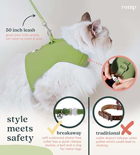 ROMP Escape Proof Harness Vest - Matcha Green - Image 3