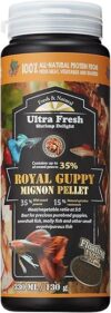 Ultra Fresh Royal Guppy Mignon Pellet, All Natural