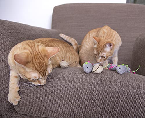 SmartyKat Skitter Critters Catnip Toys - Set of 10 - Image 5