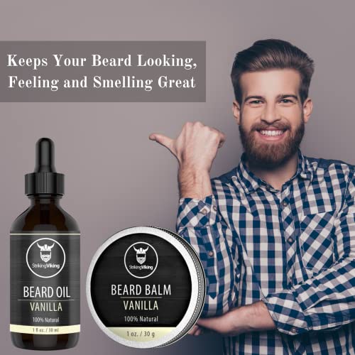 Striking Viking Beard Oil and Balm Conditioner - ABC123 - Image 3