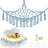 CERETIA Stuffed Animal Hammock With LED Light