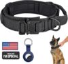 DAGANXI Tactical Dog Collar With Heavy Metal Buckle