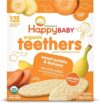 Happy Baby Teether, Banana & Sweet Potato, 12 Count