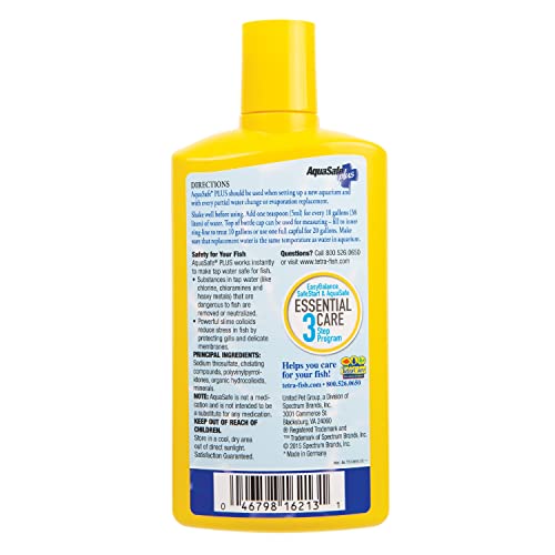 Tetra AquaSafe Plus Aquarium Conditioner 46798162681 - Image 2