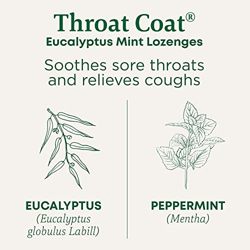 Traditional Medicinals Throat Coat Eucalyptus Mint Cough Drops, 16ct - Image 2