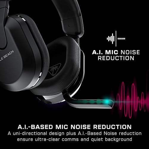 Turtle Beach Turtle Beach Stealth 600 Wireless Multiplatform Amplified Gaming Headset For PS5, PS4, PC, Nintendo Switch & Mobile – Bluetooth, 80-Hr Battery, Noise-Cancelling Flip-To-Mute - Image 4