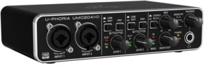 Behringer U-Phoria UMC204HD 2×4 USB Audio Interface