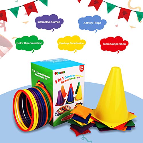 unanscre 31PCS 3 In 1 Carnival Games Set - Image 3