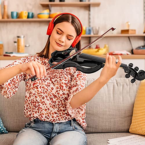 Vangoa Electric Violin Full Size 4/4, Black - Image 5
