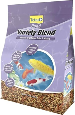Tetra Variety Blend Pond Fish Food, 2.25 Pound