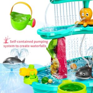 VATOS Sand Water Table Toys For Toddlers Kids