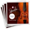 Stravilio Violin Strings Replacement – Full Set G-D-A-E