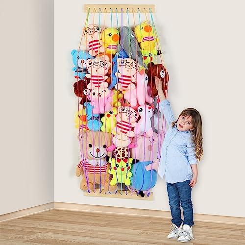 VOMELON Stuffed Animal Storage Organizer for Kids Room - Image 3
