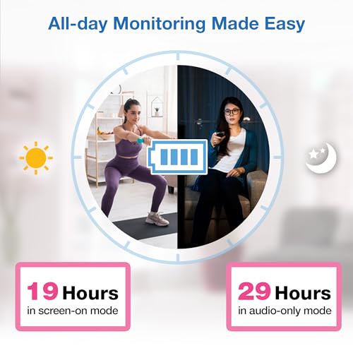VTech VM819 Baby Monitor, 2.8” Screen, Night Vision - Image 5