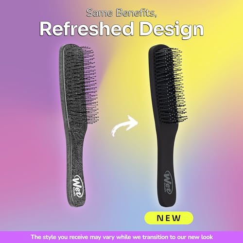 Wet Brush Detangling Hair Brush, Black - Intelliflex - Image 4
