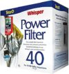 Tetra Whisper Power Filter, 40-Gallons, 3-In-1