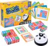 varbertos Wooden Pattern Block Puzzles With Bell