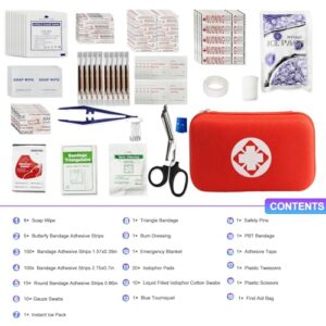 YIDERBO 275Pcs Car First Aid Kit