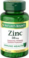 Nature’s Bounty Zinc Immune & Skin Health Caplets