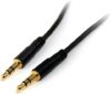 StarTech.com 1 Ft. 3.5mm Slim Audio Cable MU1MMS