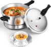 WantJoin 10Qt Aluminum Pressure Cooker With Release Valve