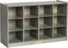 ECR4Kids 12 Cubby Mobile Tray Storage Cabinet