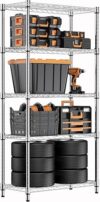 M MZG 1250 Lbs Steel 5-Tier Shelving Unit