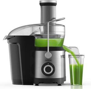 SIFENE 1300W Centrifugal Juicer, Wide Chute, Copper Motor