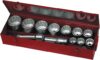 Teng Tools 15 Piece 1 Inch Drive Socket Set M1115MM