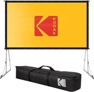 KODAK 150” Portable Projector Screen W/Stand