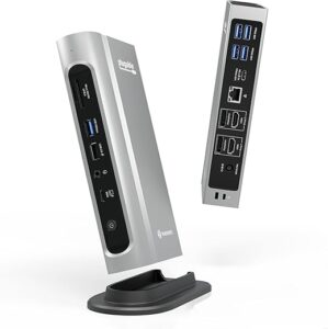 Plugable 16-in-1 Thunderbolt 4 Dock, 100W Charging