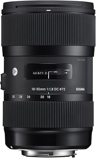 Sigma 18-35mm F1.8 Art Lens Canon (210101)