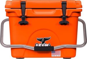 ORCA 20 Quart Insulated Cooler – Blaze Orange
